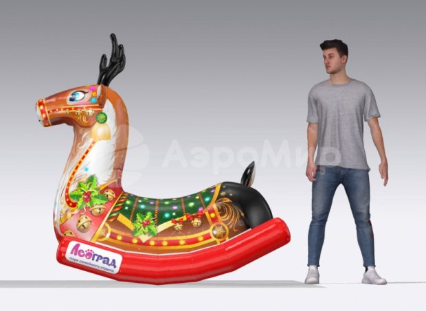 Качалка Олень Качалка Олень