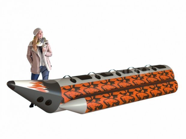 Банан надувной зимний Премиум Банан надувной зимний Премиум