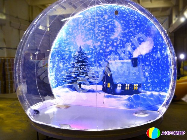 Баннер полноцвет для Чудо-шара Ø3 м Баннер полноцвет для Чудо-шара Ø3 м