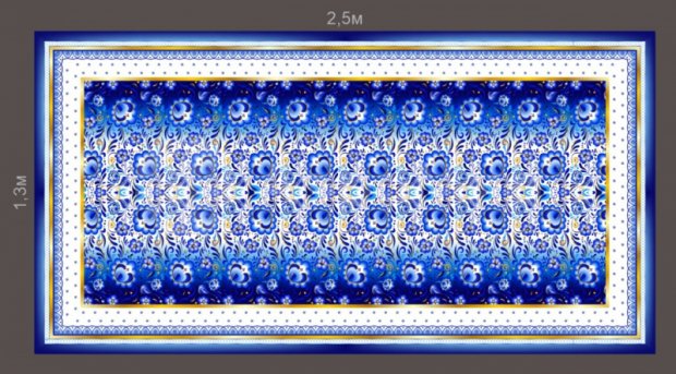 Скатерть с печатью Скатерть с печатью