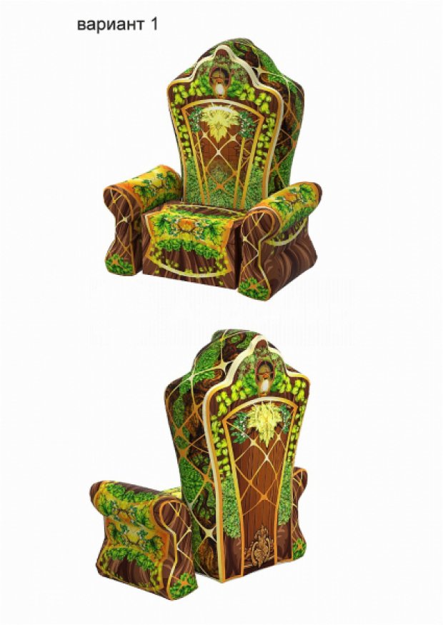 Надувной трон Надувной трон