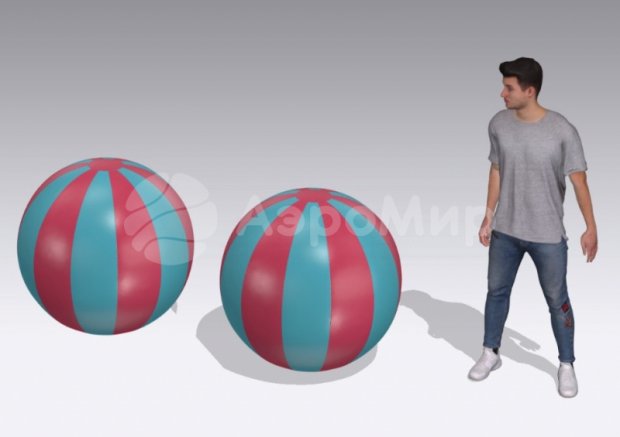 Большой надувной мяч Большой надувной мяч