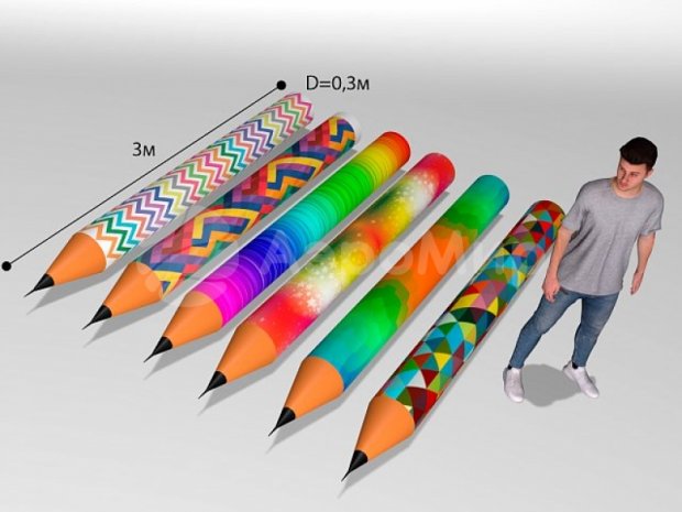 Гигантский карандаш Гигантский карандаш
