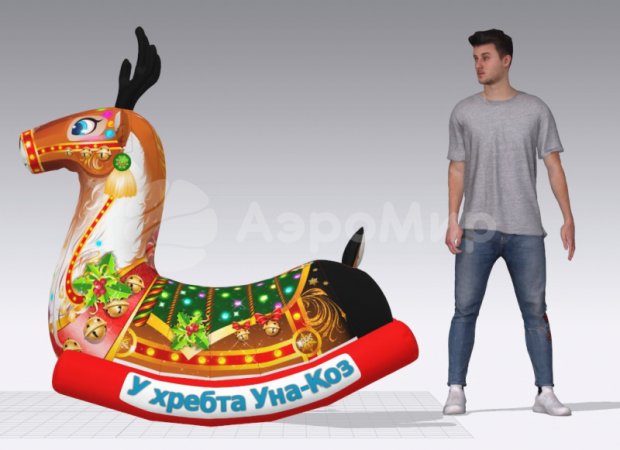 Качалка Олень Качалка Олень