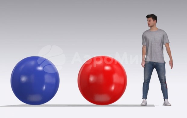 Большой надувной мяч Большой надувной мяч