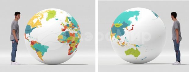 Мяч глобус-планета Мяч глобус-планета