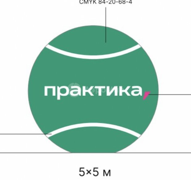 Большой надувной мяч Большой надувной мяч