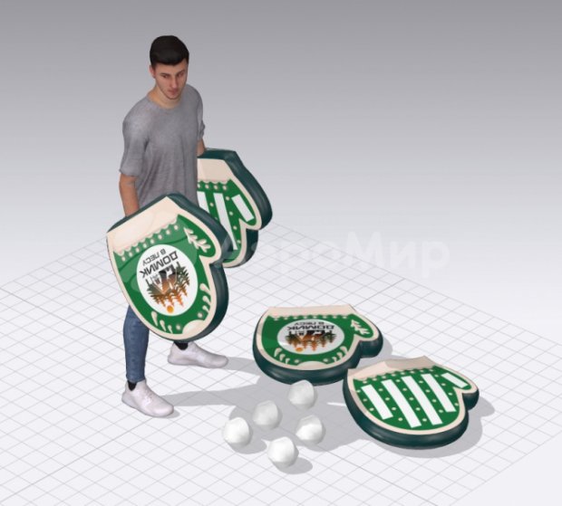 Поймай снежки Поймай снежки