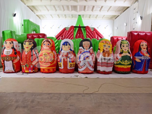 Костюм Большой Матрешки Костюм Большой Матрешки