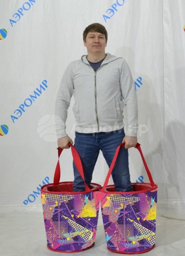 Забег в ведрах Забег в ведрах