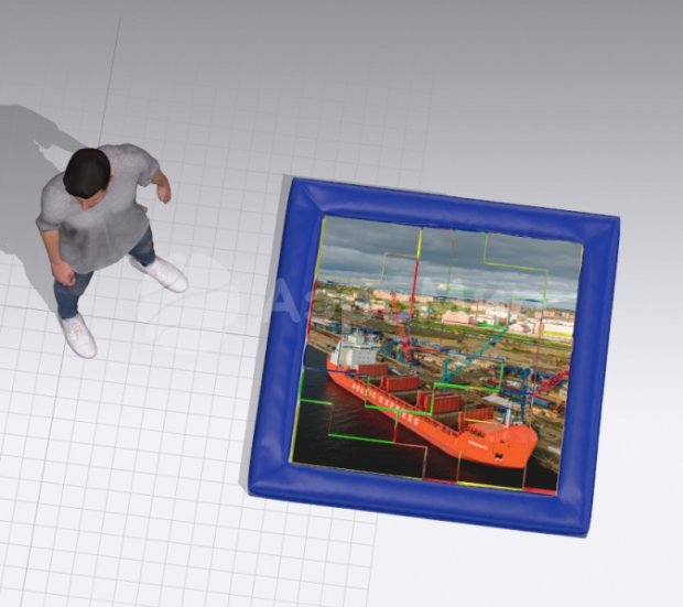 Мягкая головоломка Тетрис Мягкая головоломка Тетрис