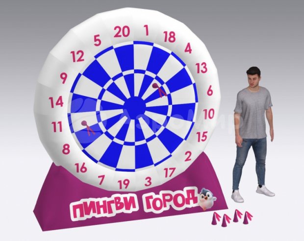 Надувной дартс Надувной дартс
