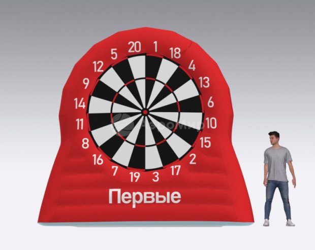 Футбольный дартс на липе Футбольный дартс на липе