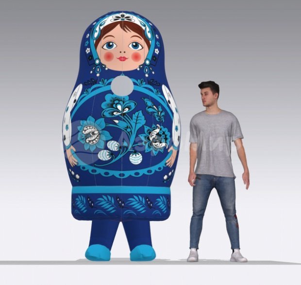 Костюм Большой Матрешки Костюм Большой Матрешки