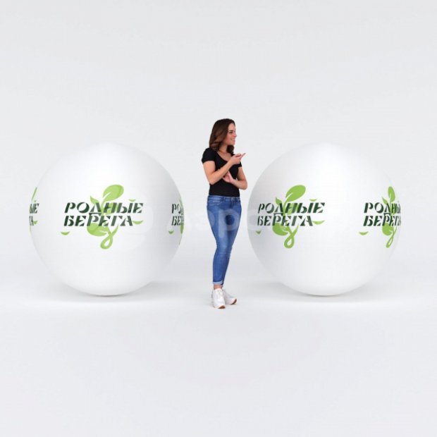 Большой надувной мяч Большой надувной мяч