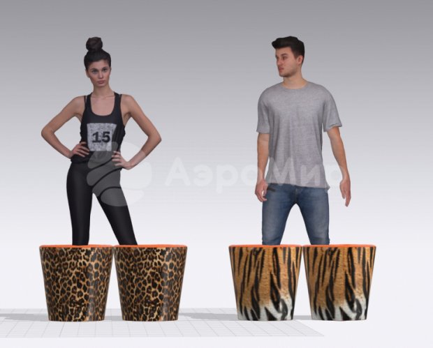 Забег в ведрах Забег в ведрах