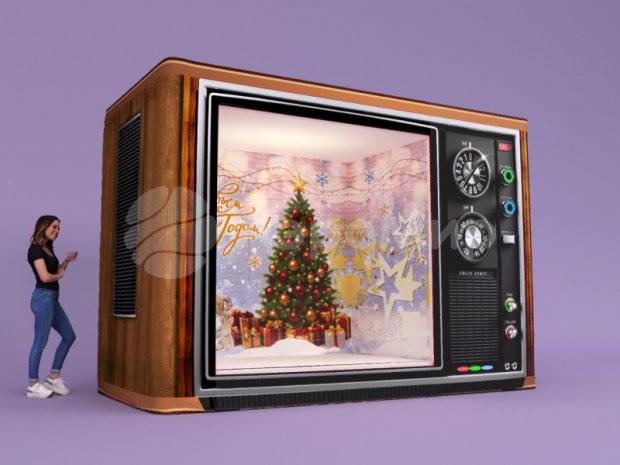 Надувной телевизор Надувной телевизор