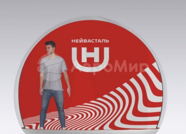 Баннер полноцвет для Чудо-шара Ø3 м Баннер полноцвет для Чудо-шара Ø3 м