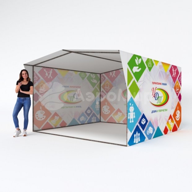 Каркасная палатка-шатёр 2,7 х 2,7 Каркасная палатка-шатёр 2,7 х 2,7