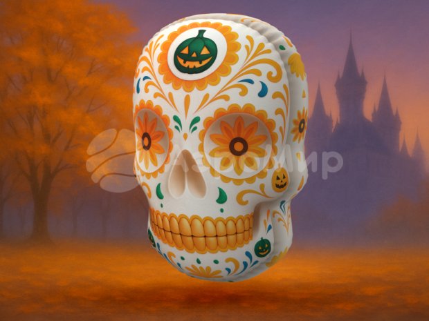 Череп-подушка Череп-подушка