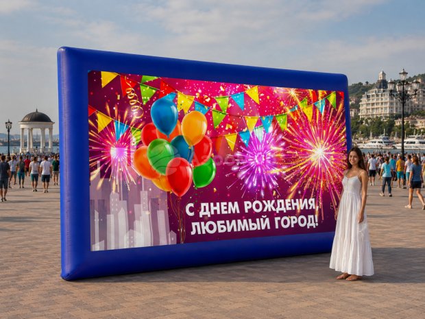 Надувной билборд Надувной билборд