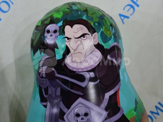 Большие кегли с мячом Большие кегли с мячом