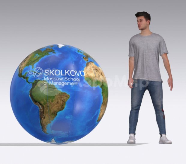 Мяч глобус-планета Мяч глобус-планета