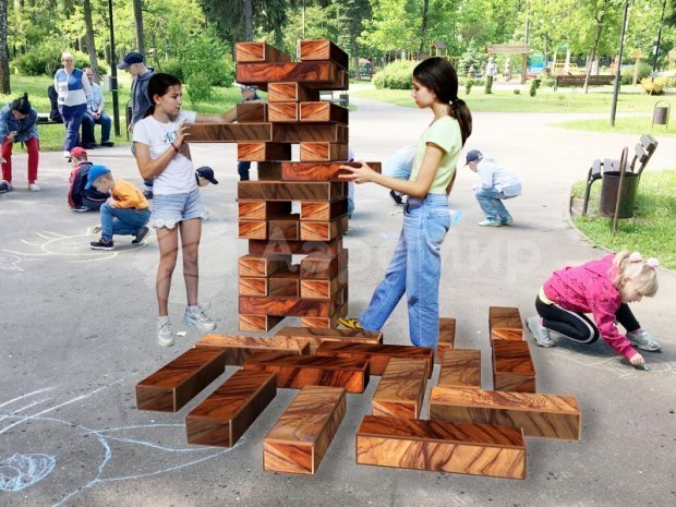 Гигантская дженга Гигантская дженга