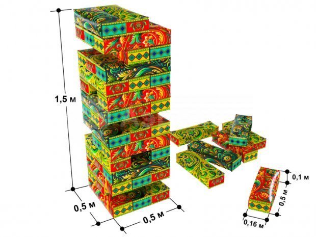 Гигантская дженга Гигантская дженга