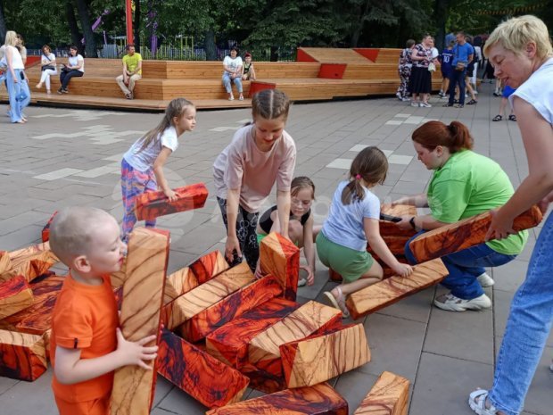 Гигантская дженга Гигантская дженга