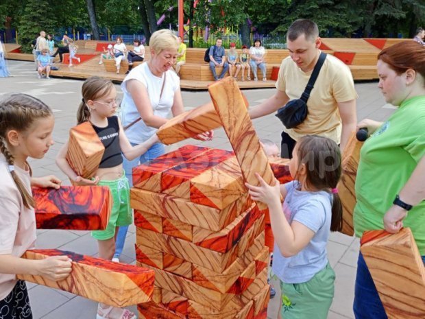 Гигантская дженга Гигантская дженга