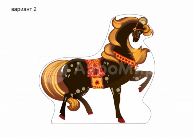 Мягкая лошадка для фотозоны Мягкая лошадка для фотозоны