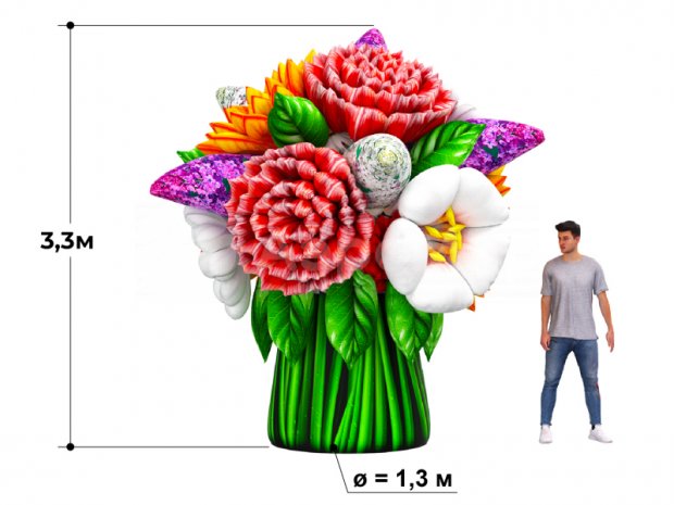 Гигантский букет Гигантский букет