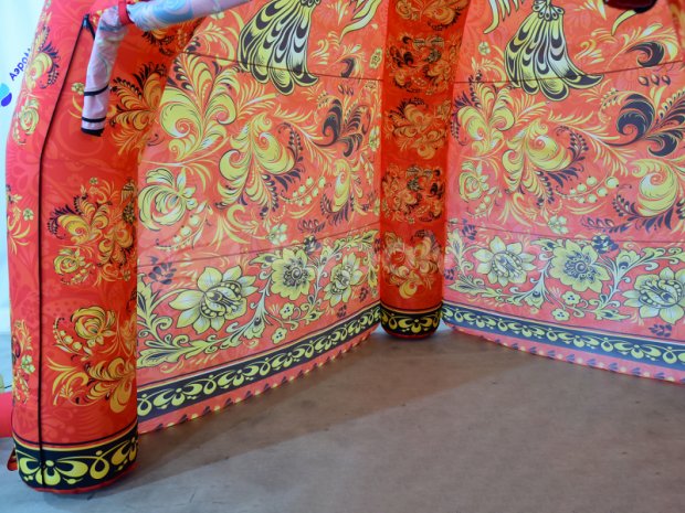 Надувная палатка Лайт — с нанесением печати Надувная палатка Лайт — с нанесением печати