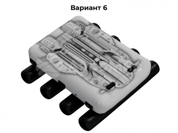 Плот на бревнах Плот на бревнах