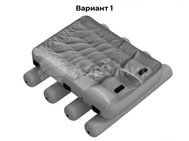 Плот на бревнах Плот на бревнах