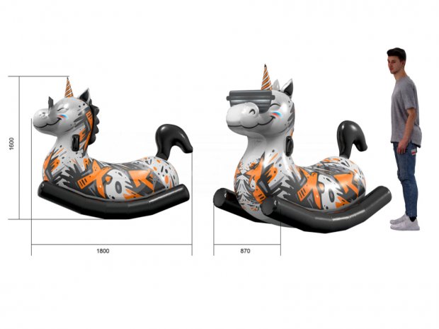 Единорог-качалка Единорог-качалка