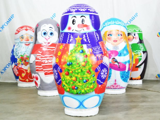 Большие кегли с мячом Большие кегли с мячом