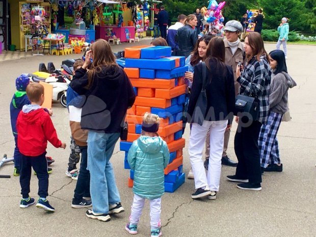 Гигантская дженга Гигантская дженга