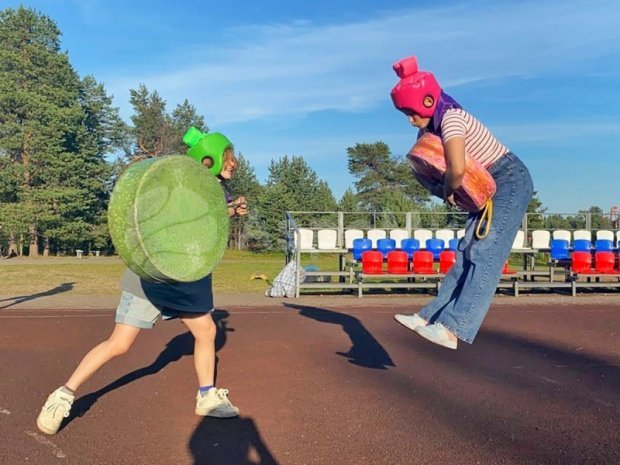 Бой подушками Бой подушками