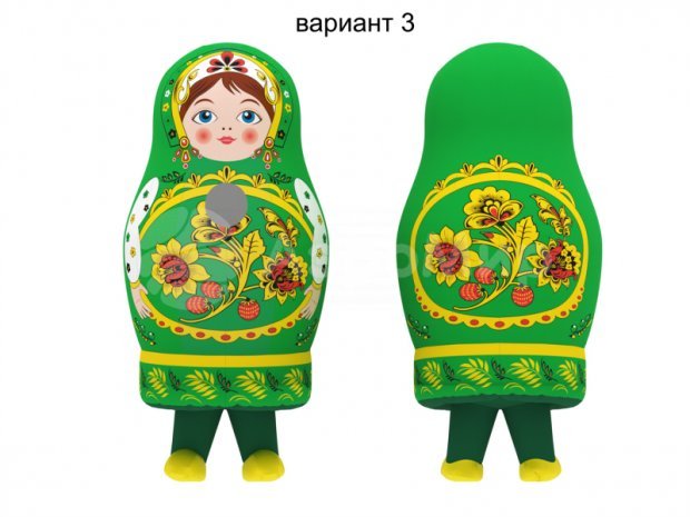 Костюм Большой Матрешки Костюм Большой Матрешки