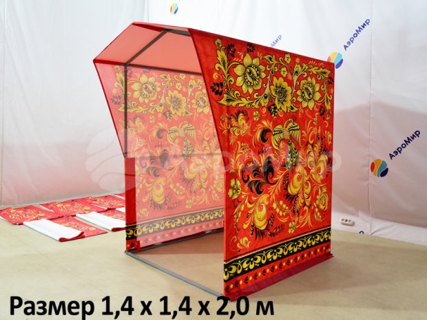 Каркасная палатка 1,4 х 1,4 Каркасная палатка 1,4 х 1,4