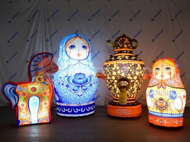 Самовар с чайником  Самовар с чайником