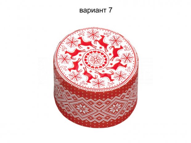 Круглый пуф Круглый пуф