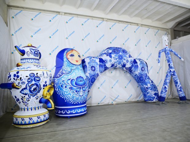 Самовар с чайником  Самовар с чайником