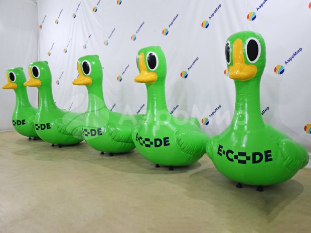 Надувной гусь Надувной гусь