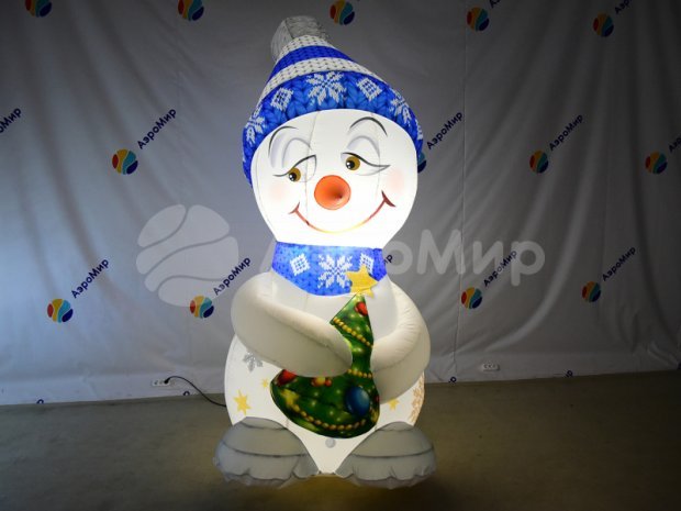 Снеговик с ёлкой Снеговик с ёлкой