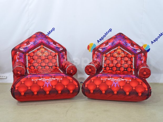 Надувные сани-трон Надувные сани-трон