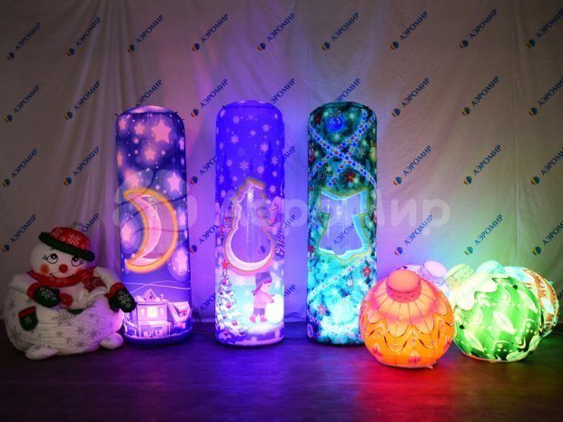 Новогодняя колонна Новогодняя колонна