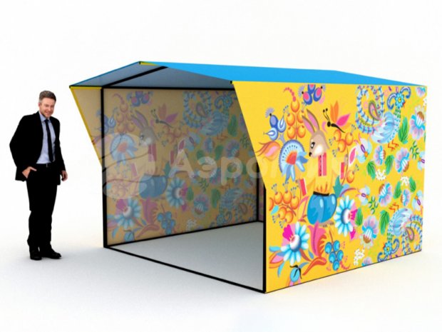 Каркасная палатка-шатёр 2,7 х 2,7 Каркасная палатка-шатёр 2,7 х 2,7